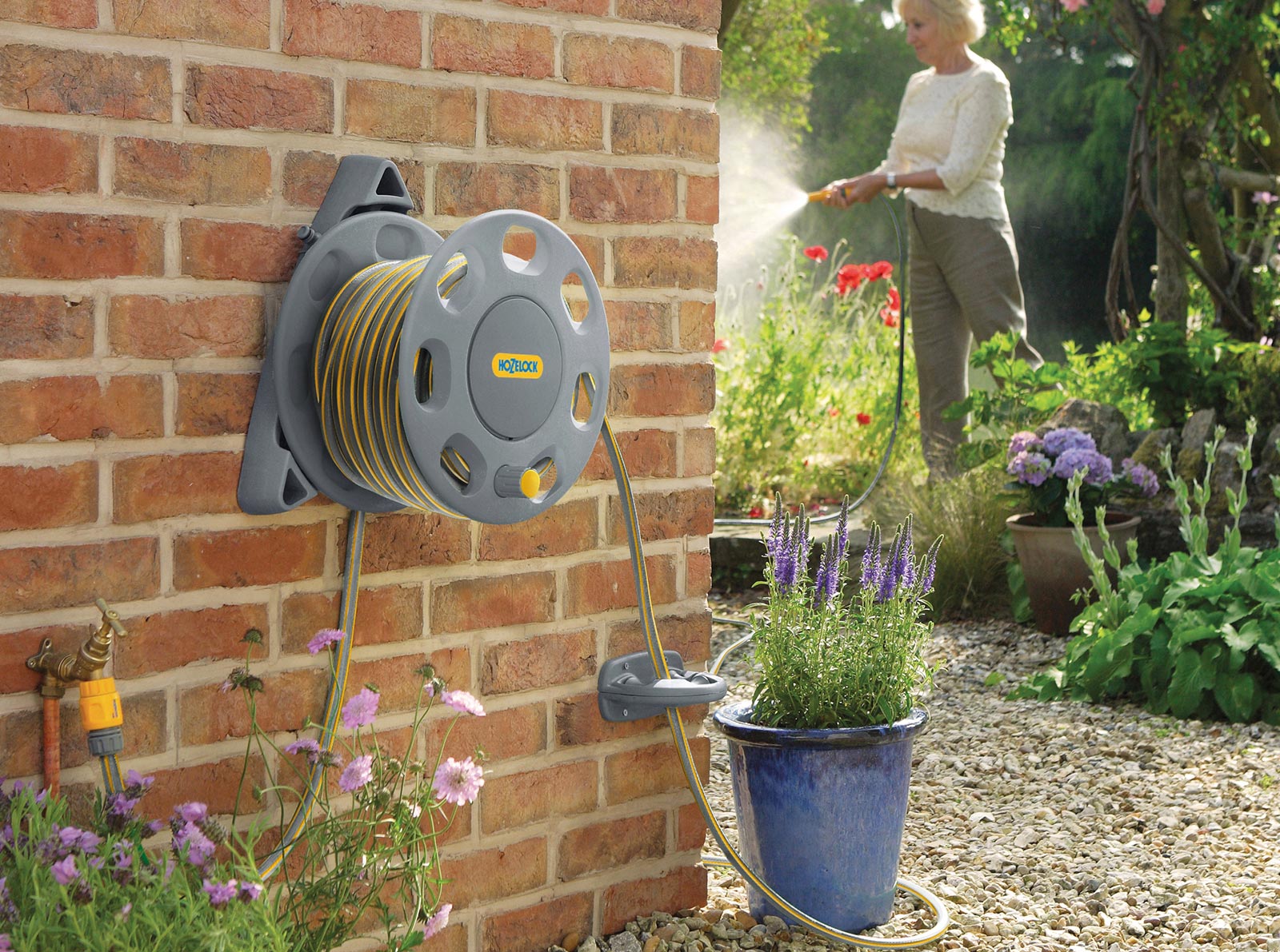 Image of Wall-Mounted Hose Reel